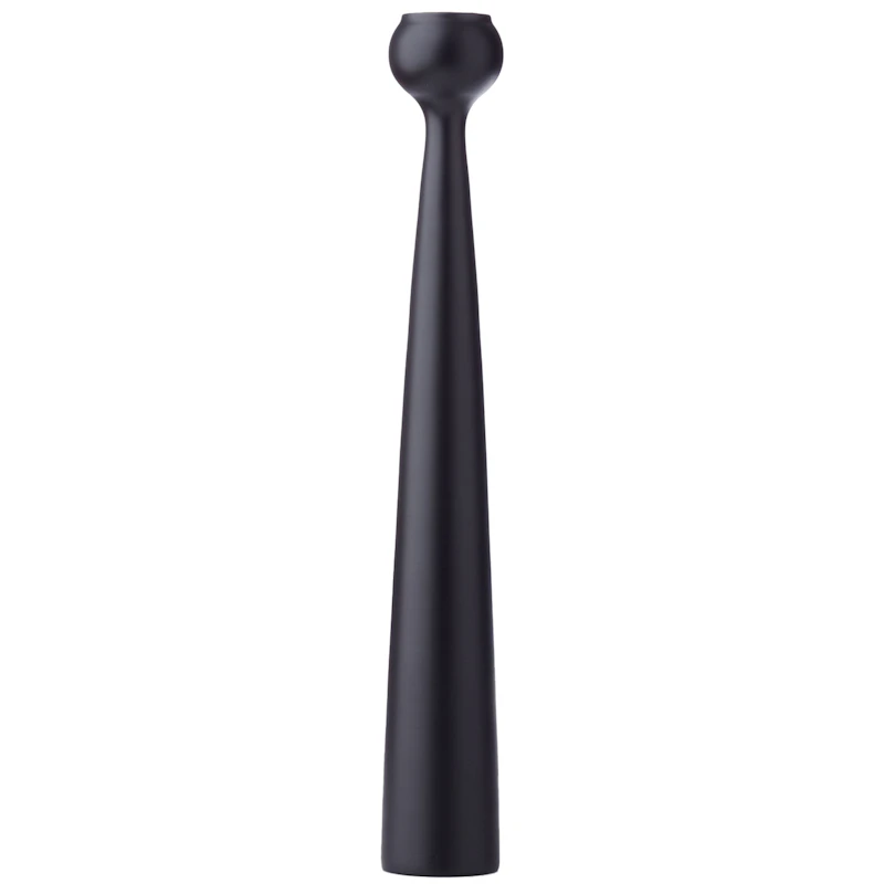 Tulip Candle Holder, Black