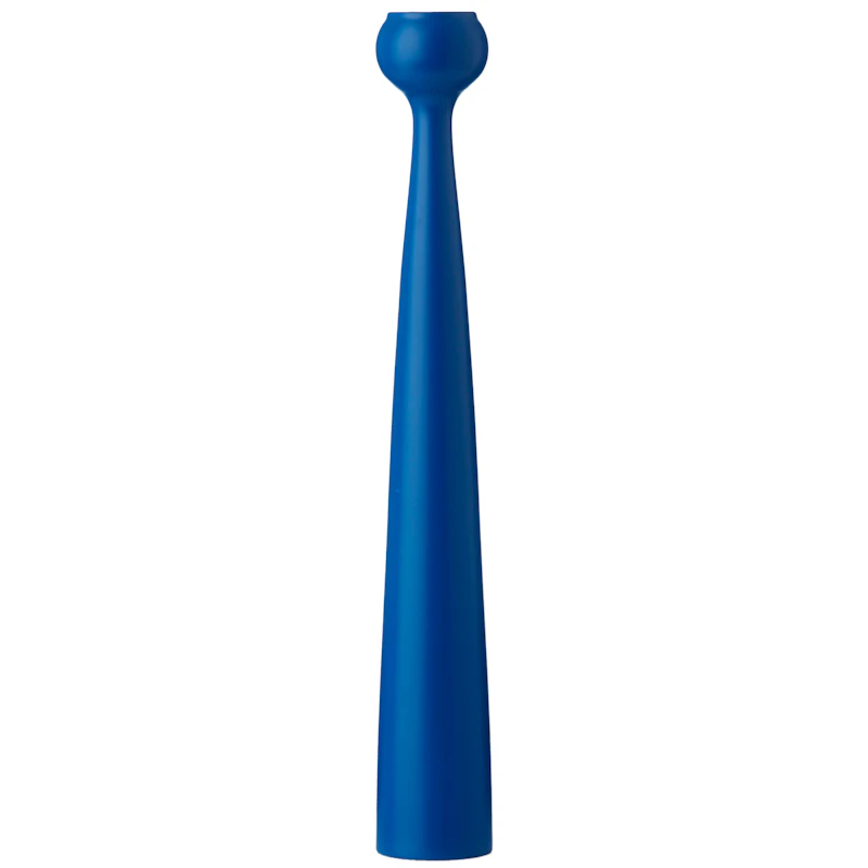 Tulip Candle Holder, Cobalt Blue
