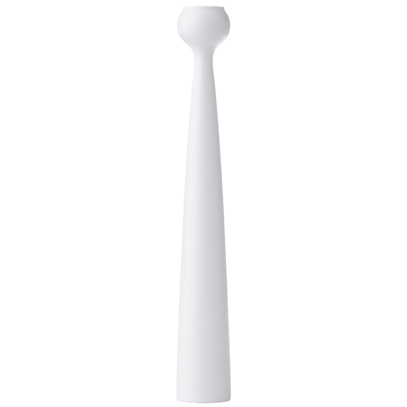 Tulip Candle Holder, White