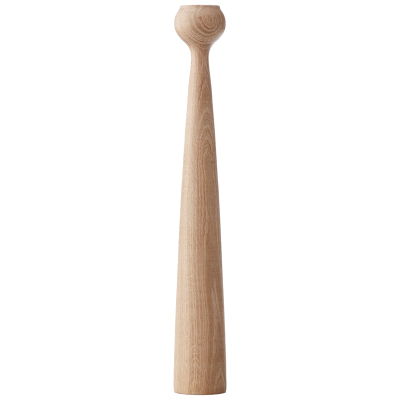 Tulip Candle Holder, Oak