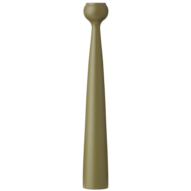 Tulip Candle Holder, Olive Green