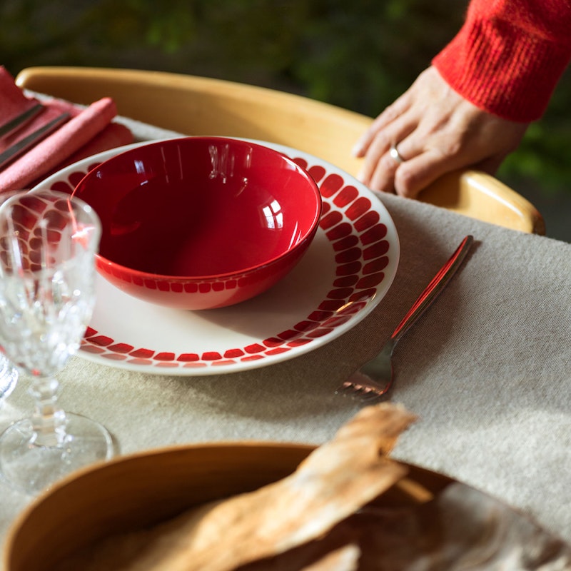 Red side plates sales