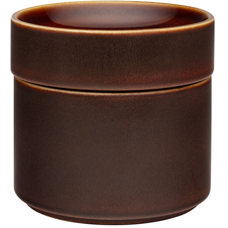 Kirnu Decorative Jar 11x10 cm, Brown