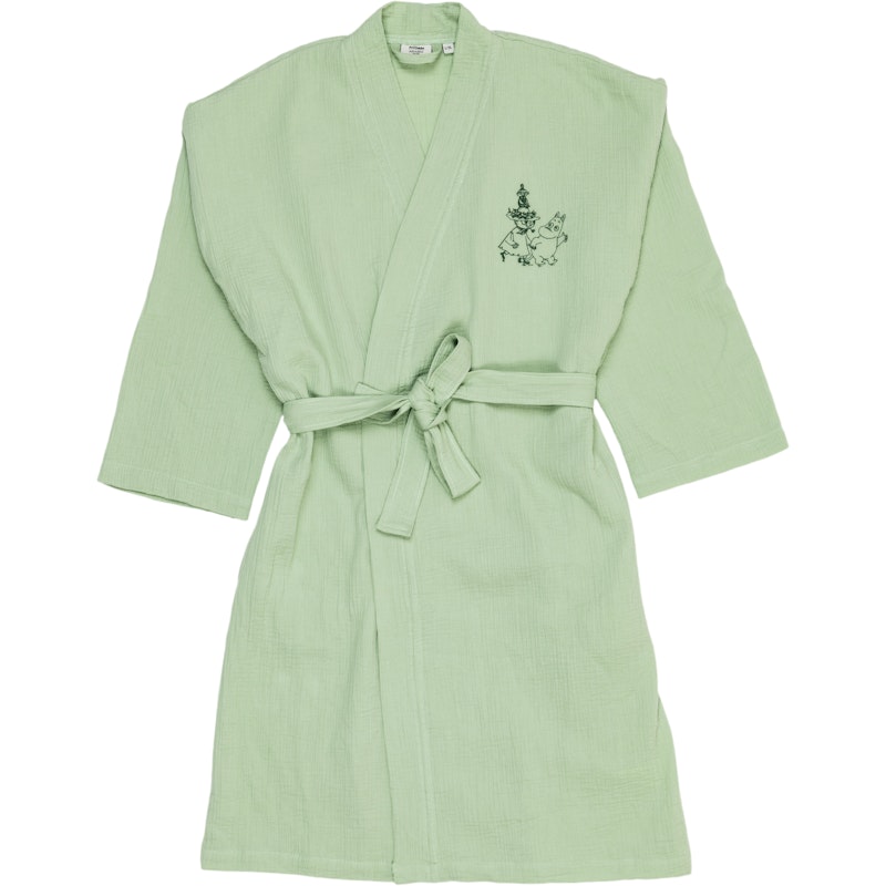 Moomin Bathrobe Friends Forever L/XL Green