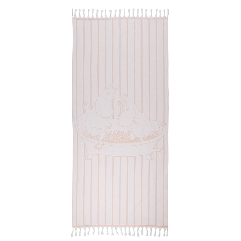 Moomin Hamam Towel 80x150 cm, Pink