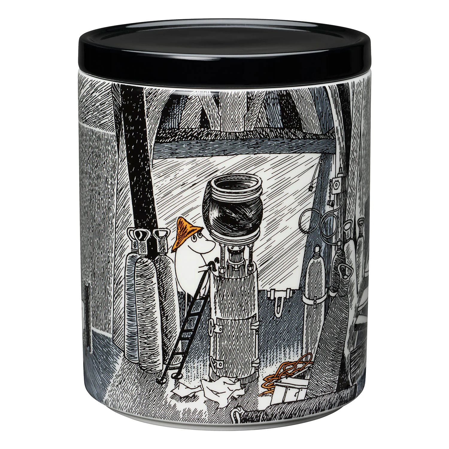 Moomin Jar 1,2L True to its origins from Moomin Arabia | RoyalDesign