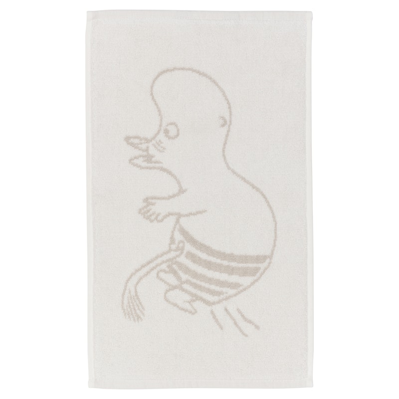 Moomin Towel 30x50 cm, Moomintroll White