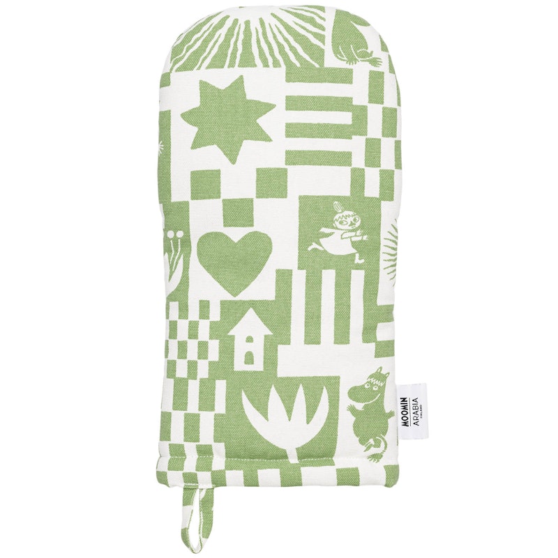 Moomin Oven Glove Party, Green