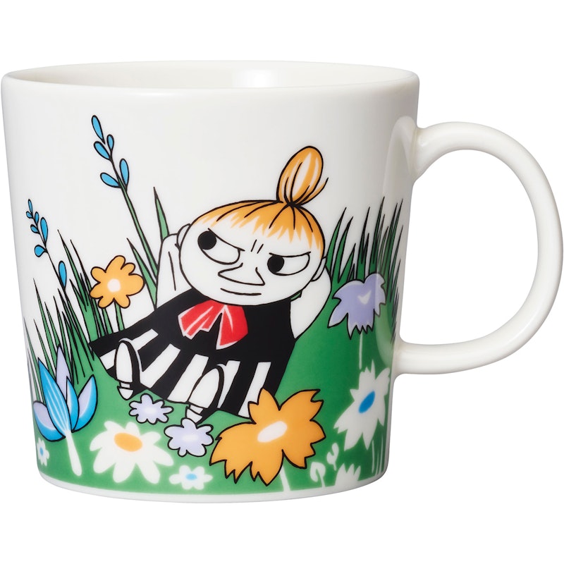 Moomin Mug 30 cl, Little My and meadow