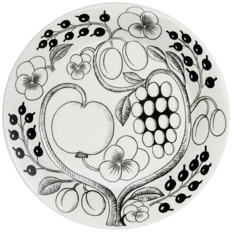 Paratiisi Plate Black, 26 cm