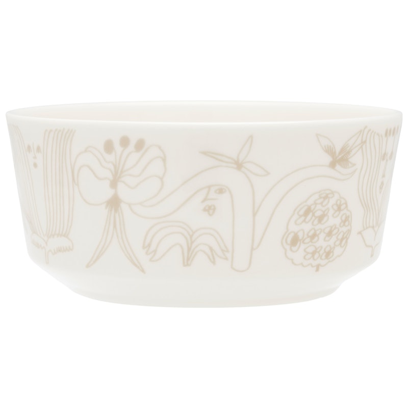 Puutarhurit Bowl 13 cm, Beige