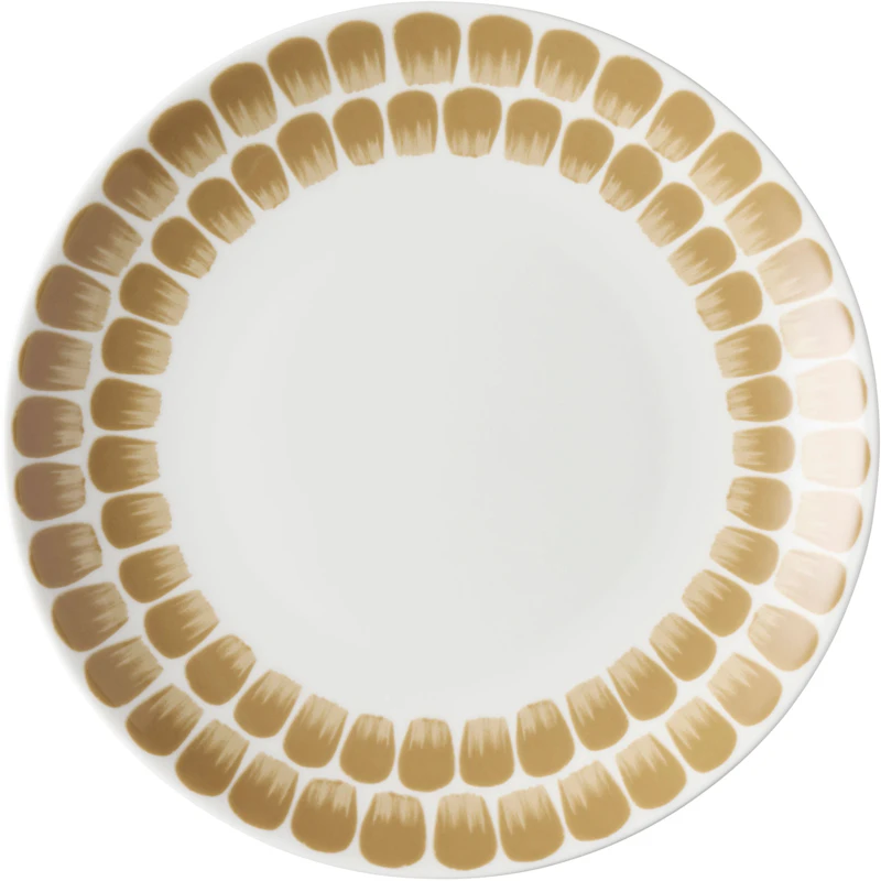 Tuokio Plate Beige, 20 cm