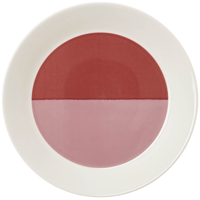 Vuokko Plate 21 cm, Pink/Red