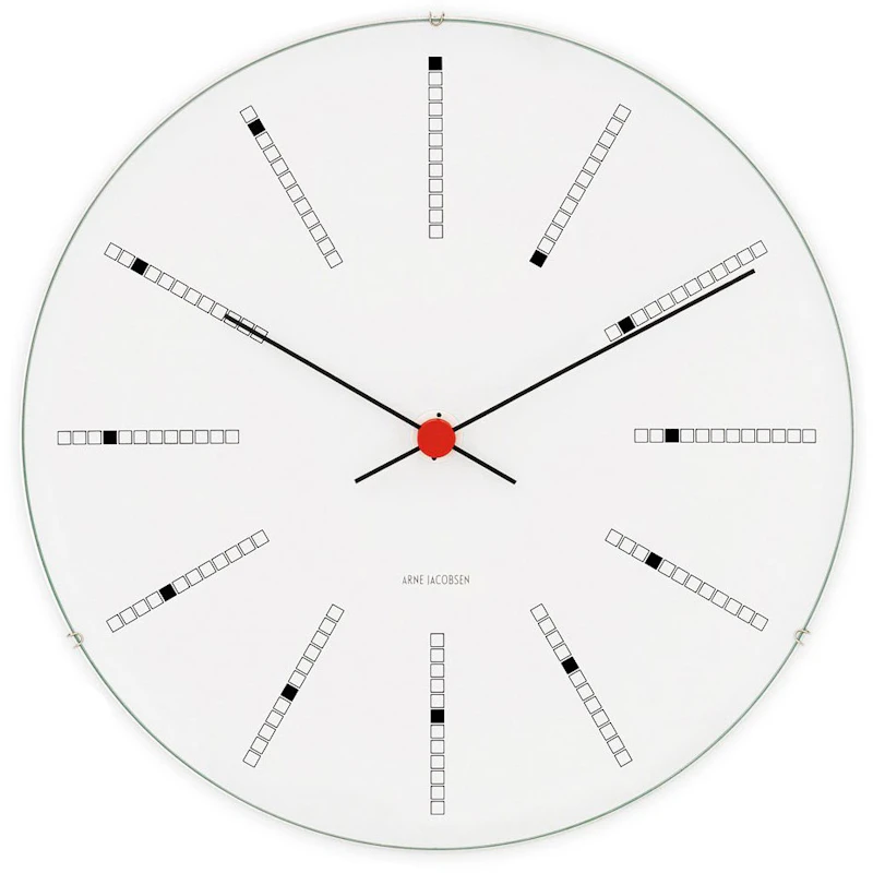 Bankers Wall Clock White, 210 mm