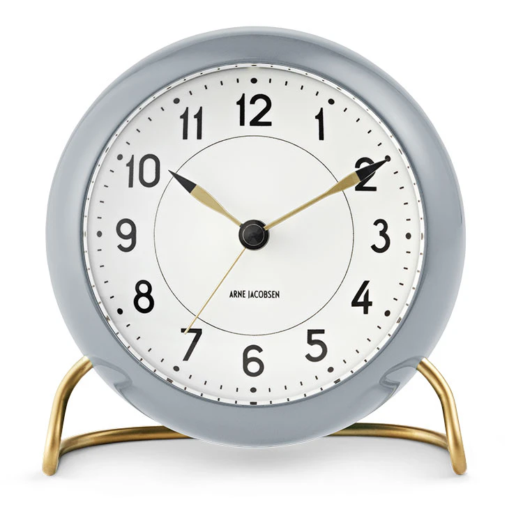 Station Alarm Clock, Blue from Arne Jacobsen | RoyalDesign