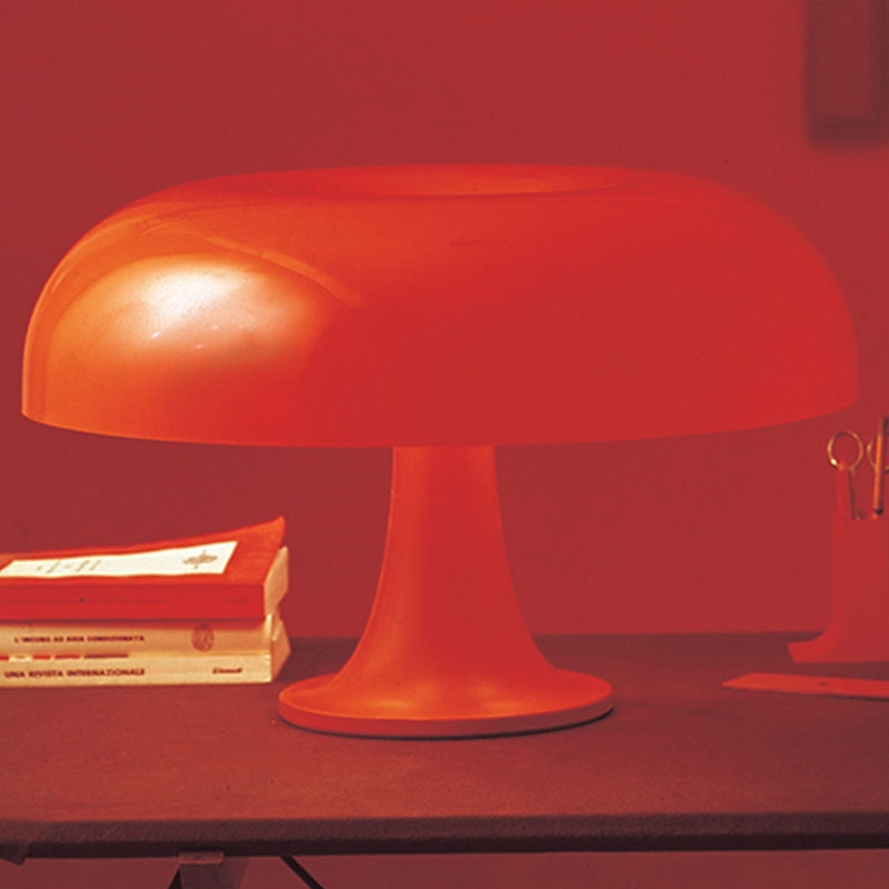Nesso Table Lamp H34 cm, Orange from Artemide | RoyalDesign