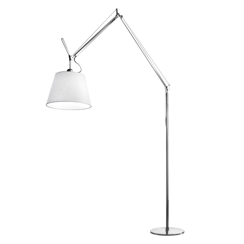 Tolomeo Mega Floor Lamp, Aluminum