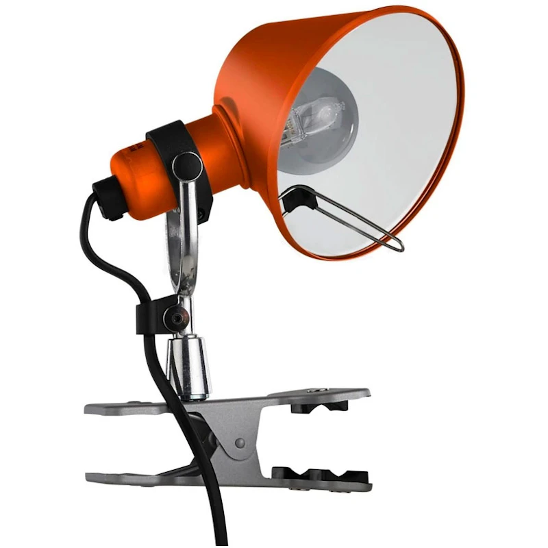Tolomeo Micro Pinza Clamp Light, Orange