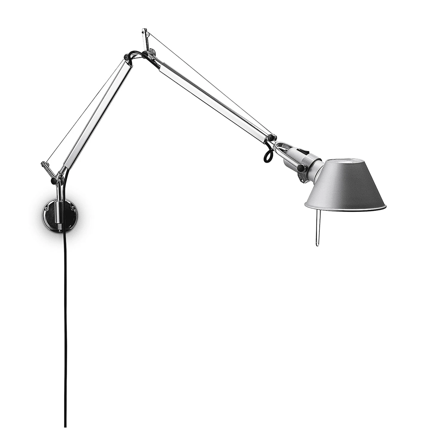 Tolomeo Mini Wall Lamp Wall Lamp, Aluminium | RoyalDesign