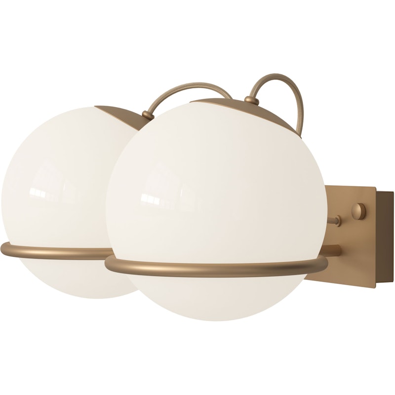 Model 238/2 Wall Lamp, Champagne