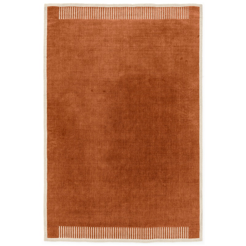 Duomo Wool Rug 200x300 cm, Terracotta Red