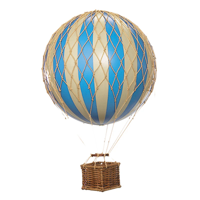 Floating The Skies Air Balloon 13x8.5 cm, Blue