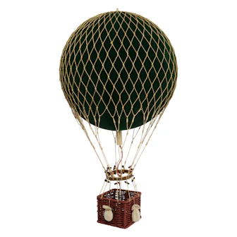 Authentic Models - Montgolfière ' Royal Aero, 'Rouge', diamètre montgolfière 32 cm