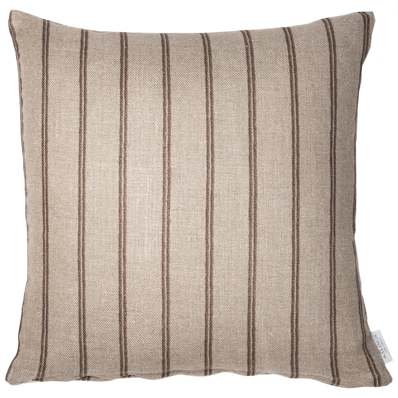 Linåker Cushion Cover 43x43 cm, Brown / Natural