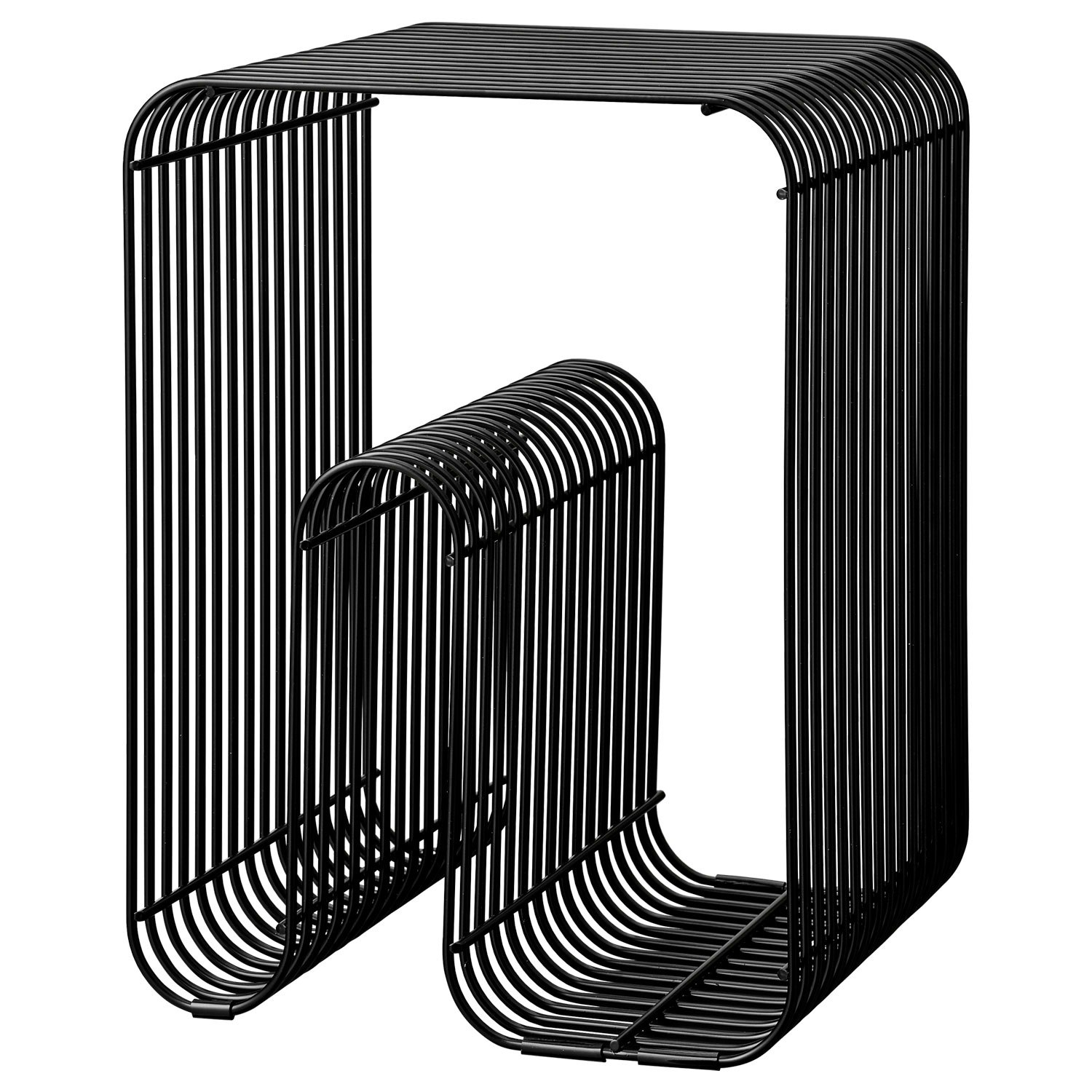 AYTM curva チェア Curva Stool, Black from AYTM | RoyalDesign