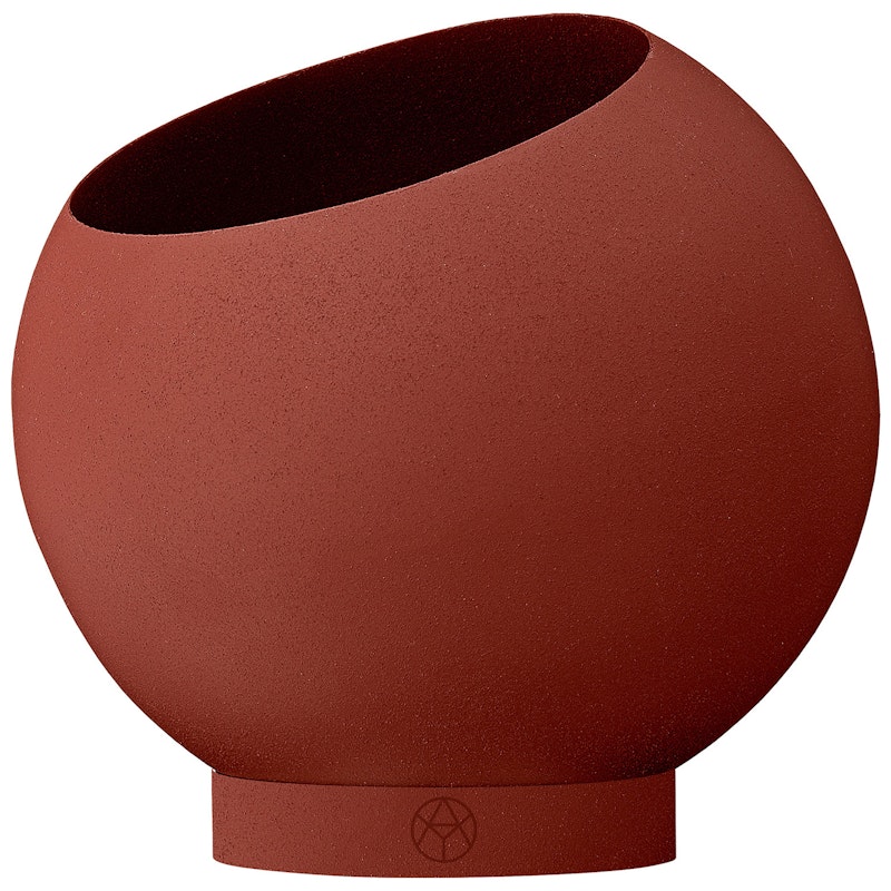 Globe Flower Pot Ø17 cm, Gingerbread