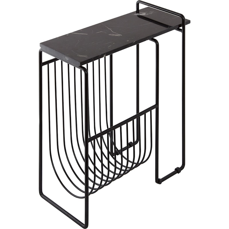 SINO Magazine holder Black/Black, L45xW20xH50cm