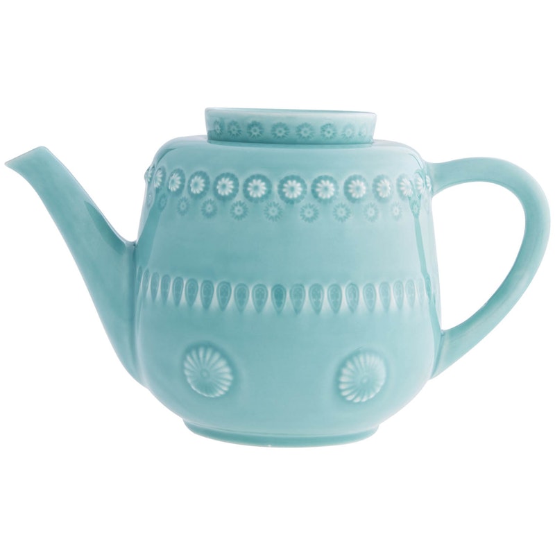 Fantasy Teapot, Turquoise