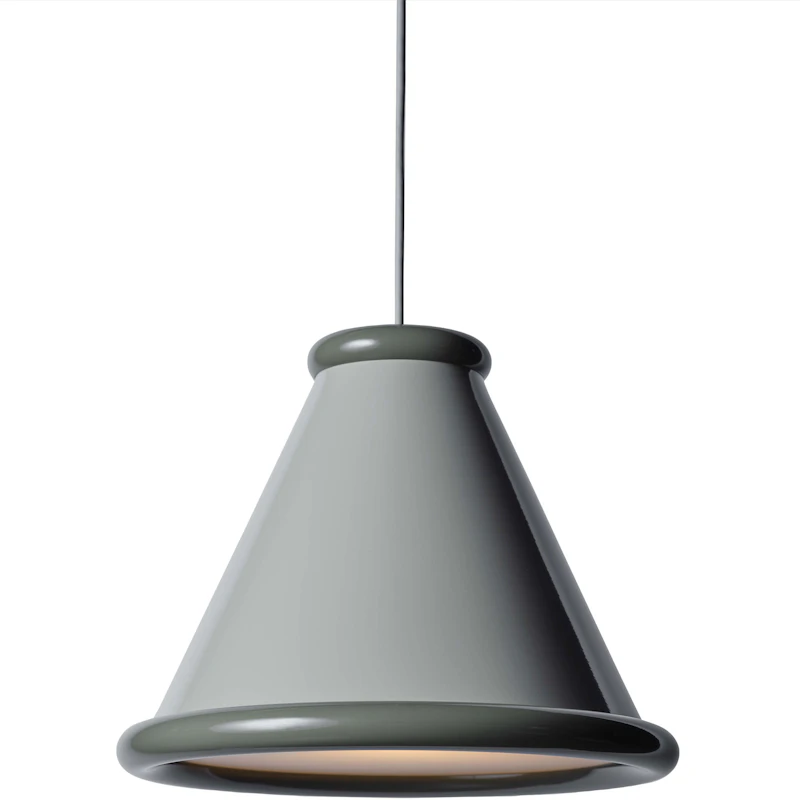 Belle Pendant Ø36, Pepple Grey / Moss Grey
