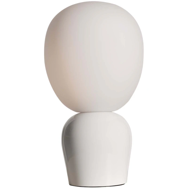 Buddy Table Lamp, Glossy White / Opal