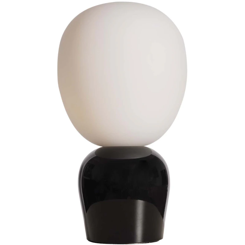 Buddy Table Lamp, Glossy Black / Opal