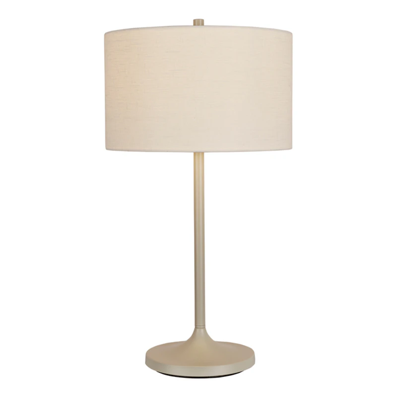 Soft Table Lamp, Sand / Linen White