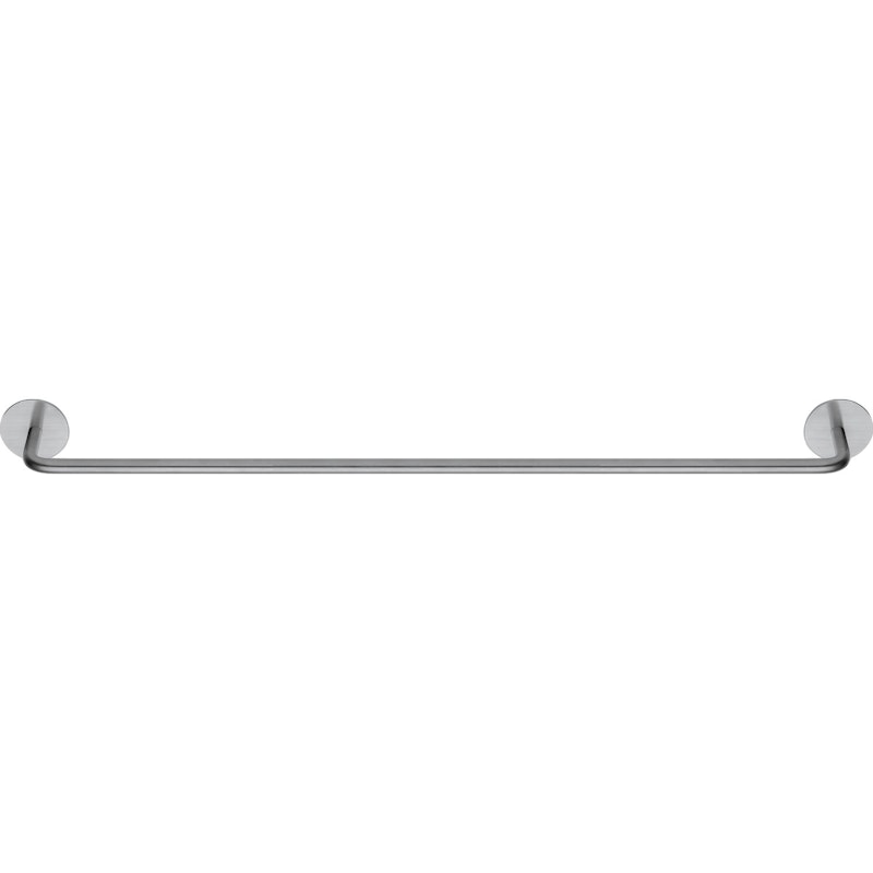 Base 100 Towel Bar, Matte Brushed Stainless steel