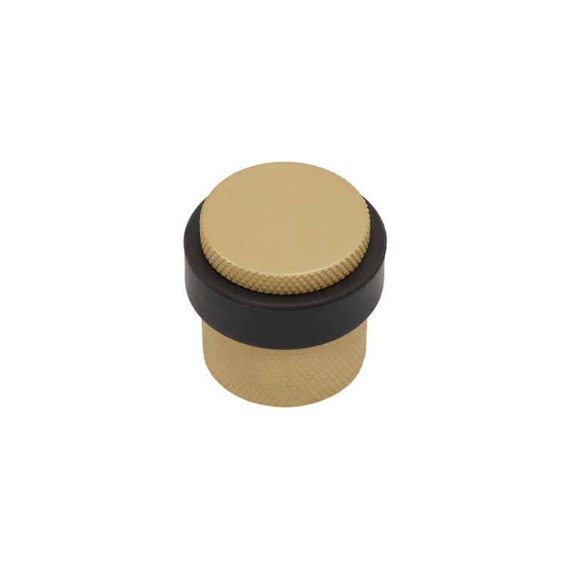 Helix Door Stop, Brass