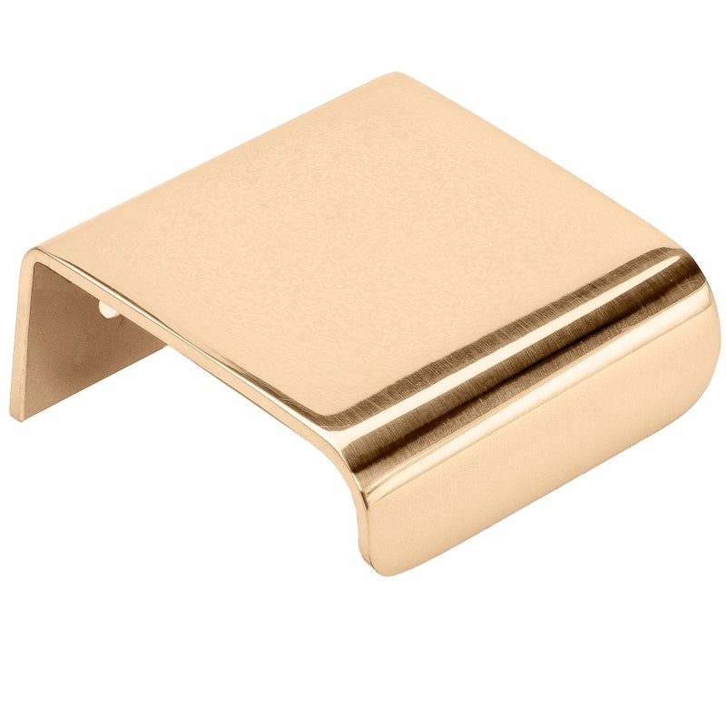 Lip 40 Handle Polished Uncoated Brass