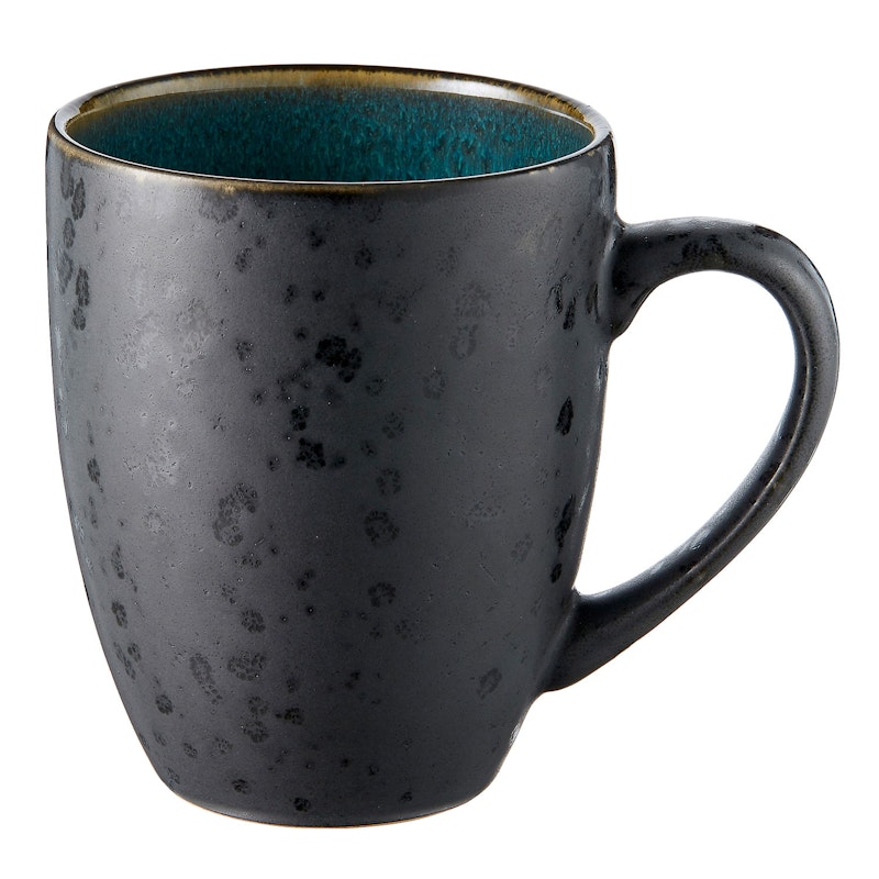 Bitz Mug 30cl, Black/Green