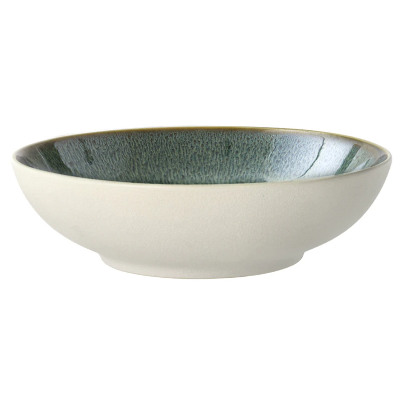 Gastro Pasta Plate 20 cm, Green / White