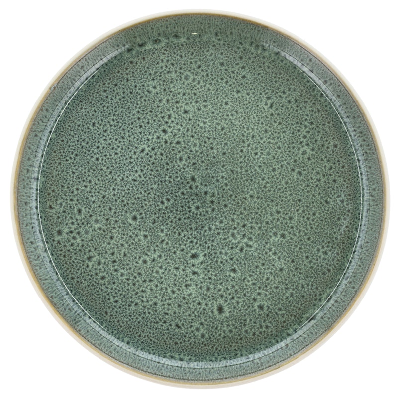 Gastro Plate Ø21 cm, Green / White