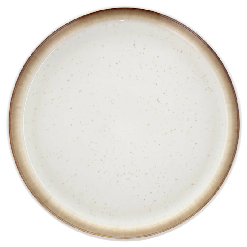 Gastro Plate Ø21 cm, Cream White / White