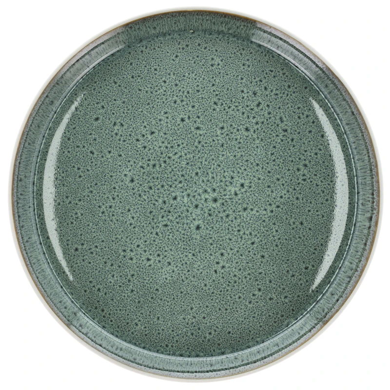 Gastro Plate Ø27 cm, Green / White