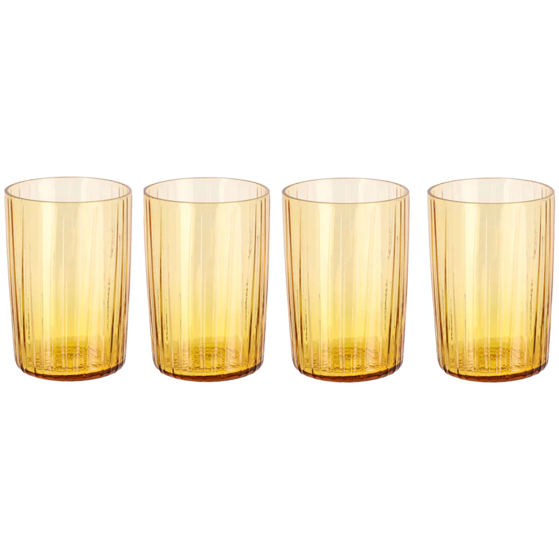 Kusintha Glass 4-pack 28 cl, Amber