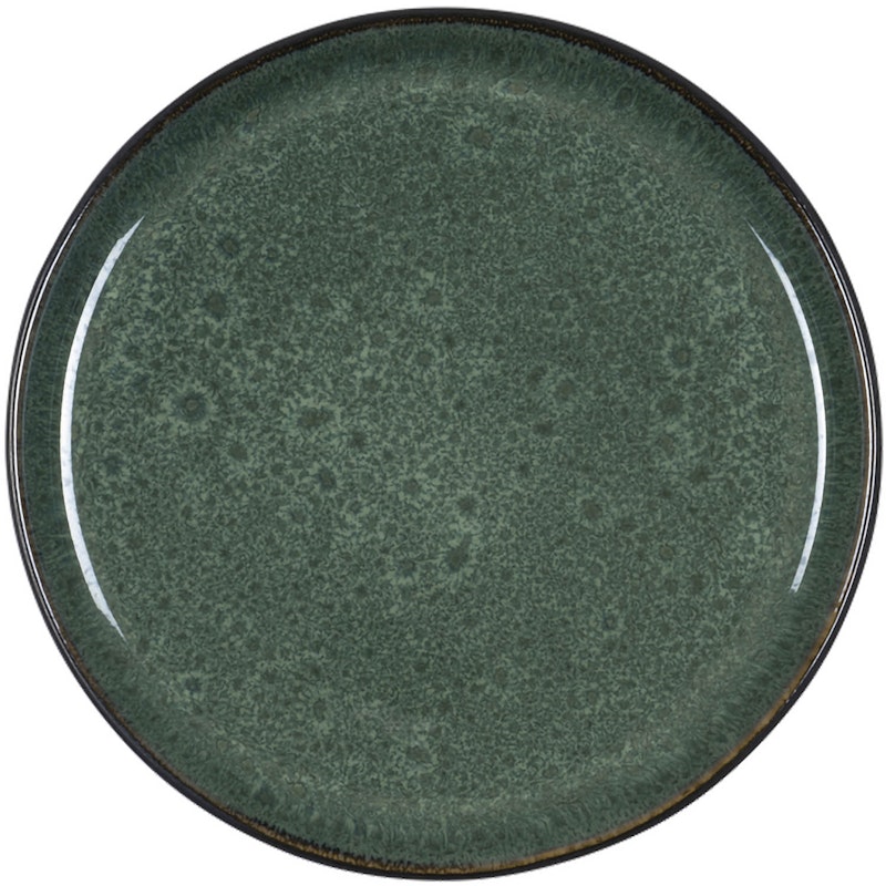 Gastro Plate Ø21 cm, Black/Green