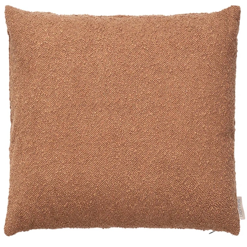 BOUCLE Cushion Cover 40X40 cm, Rustique Brown