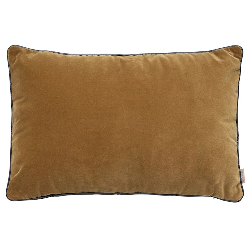 VELVET Cushion Cover 30x50 cm, Tan