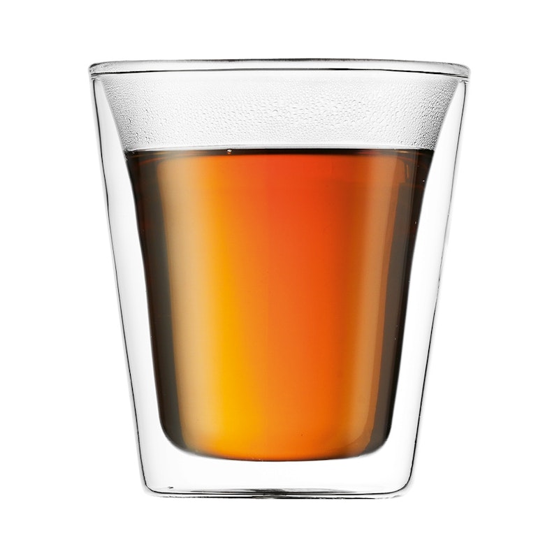 BODUM CANTEEN Double wall Glass 20 cl, 2-pcs