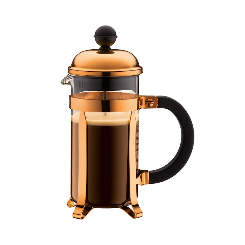 Bodum Chambord French Press 8 Cup Coffee Maker Copper